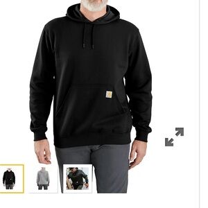 Black Carhartt Men's Hoodie